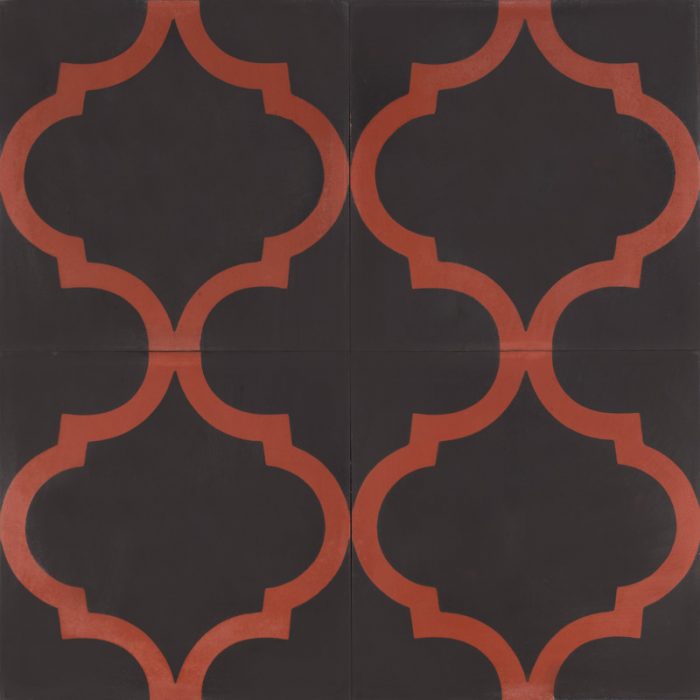 Designer Encaustic Tiles - Arabesque