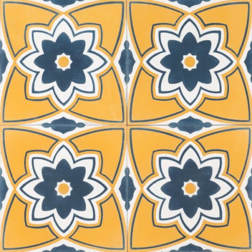 Designer Encaustic Tiles - Exotic Star