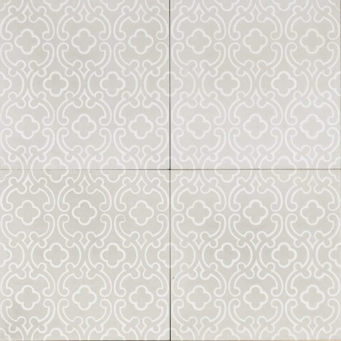 Designer Encaustic Tiles - Grey Caravana
