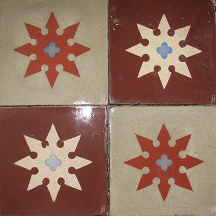 Antique Encaustic Cement Tiles - Paris Antique