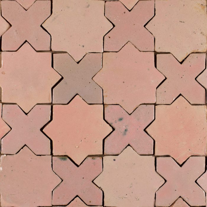 Glazed Feature Tiles - Pink Glossy Estrella