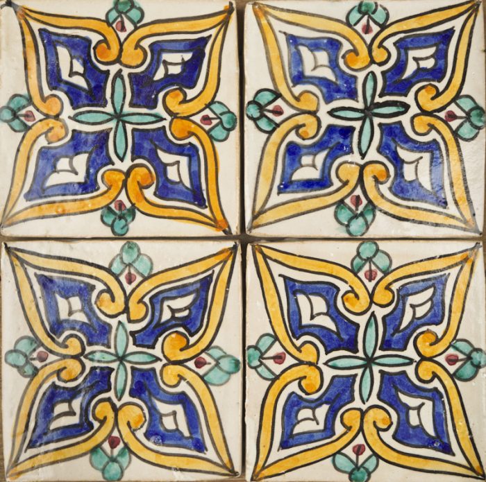 Moroccan Handmade Tiles - Mi Casa Glazed Large