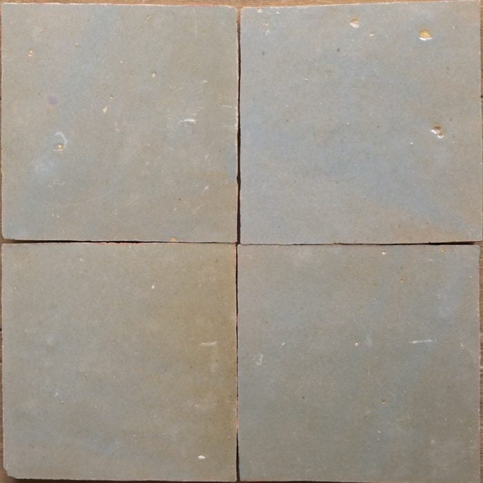 Moroccan Handmade Tiles - Ecru Warm White Glazed