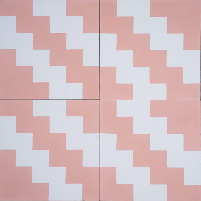 Outdoor Tiles - Pink Acapulco