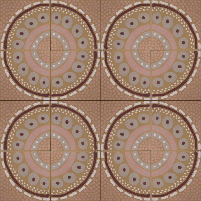 Designer Encaustic Tiles - Waru Warumbi