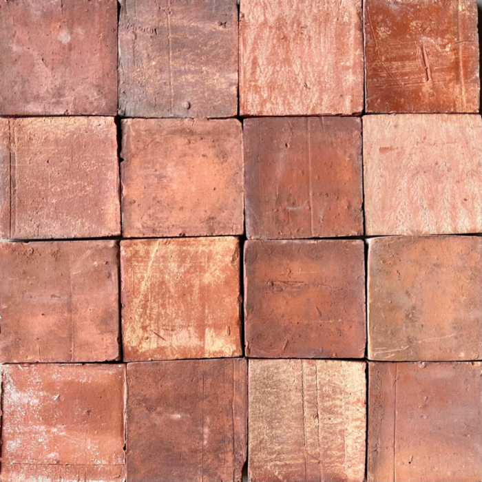 Outdoor Tiles - Mini Red Earth Terracotta