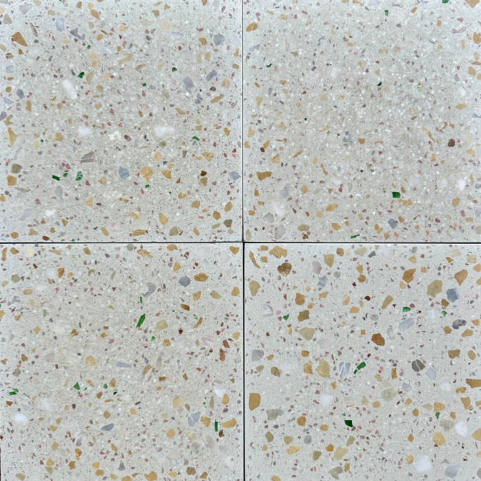 Outdoor Tiles - Nougat Terrazzo